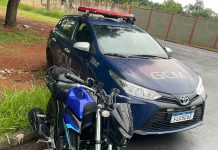 GCM recupera motocicleta que havia sido roubada em Mogi Guaçu