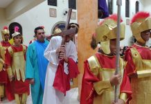 Encenação da Paixão de Cristo voltará ao seu local original no Santa Teresinha nesta Sexta-feira Santa