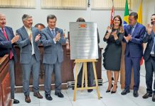 Com presença do presidente do TJ, 2ª Vara Criminal é oficialmente instituída no Fórum local