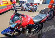 Motociclista bate contra árvore e é socorrido em estado grave no Ypê Amarelo